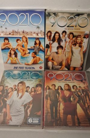 90210: Säsong 1-4 (2008-2013) Shenae Grimes-Beech, Tristan Mack Wilds (Begagnad Dvd)