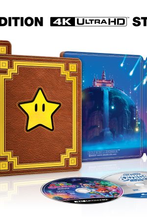 Super Mario Galaxy Filmen - Limited Steelbook (4K Ultra HD + Blu-Ray)