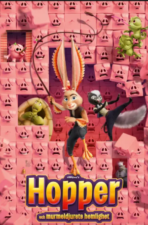 Hopper och murmeldjurets hemlighet (Dvd)