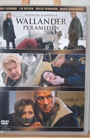 Wallander: Pyramiden - Rolf Lassgård, Lia Boysen, Gustaf Skarsgård (Begagnad Dvd)
