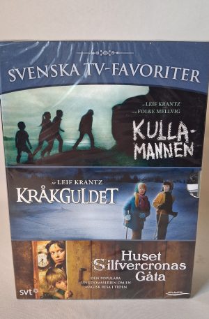 Svenska Tv-favoriter: Kullamannen, Kråkguldet, Huset Silfvercronas Gåta (INPLASTAD)