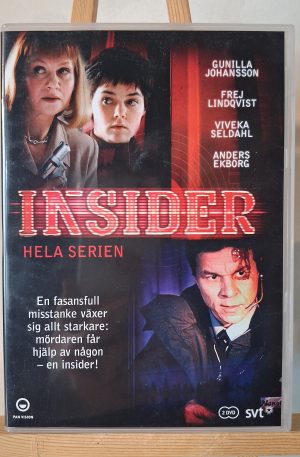 Insider: Hela serien - Gunilla Johansson, Viveka Seldahl, Frej Lindqvist (Begagnad Dvd)