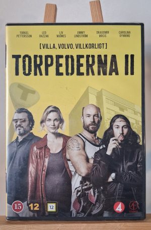 Torpederna: Säsong 2 (INPLASTAD) Leo Razzak, Liv Mjönes, Torkel Petersson (Begagnad Dvd)