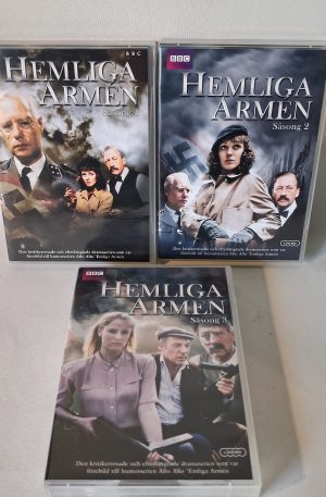 Hemliga Armen: Komplett serie - Bernard Hepton, Angela Richards, Clifford Rose (Begagnad Dvd)