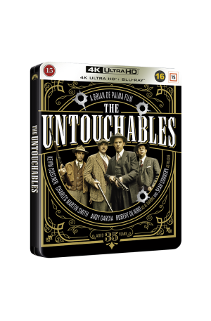 De Omutbara / The Untouchables - Limited Steelbook (4K Ultra HD + Blu-Ray)