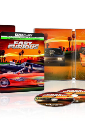 The Fast and the Furious 25th Anniversary - Limited Edition Steelbook (4K Ultra HD + Blu-Ray) (IMPORT)