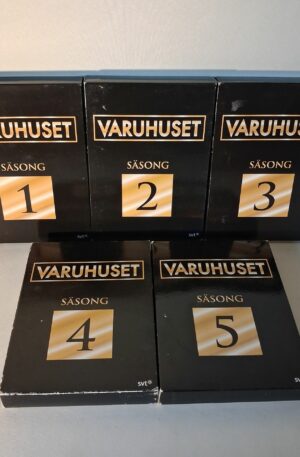 Varuhuset Säsong 1-5 (Komplett) - Görel Crona, Christina Schollin, Rico Rönnbäck (Begagnad Dvd)