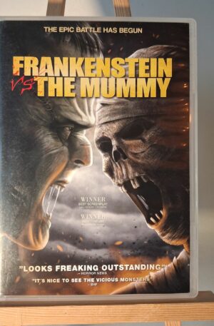 Frankenstein vs The Mummy - Max Rhyser, Ashton Leigh, Constantin Tripes (Begagnad Dvd)