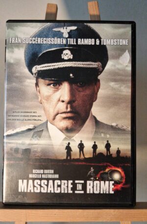 Massacre in Rome - Marcello Mastroianni, Richard Burton, Leo McKern (Begagnad Dvd)