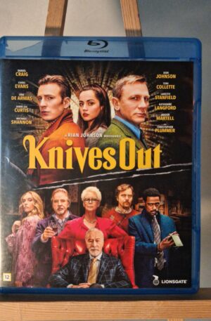 Knives Out - Daniel Craig, Jamie Lee Curtis, Chris Evans (Begagnad Blu-Ray)