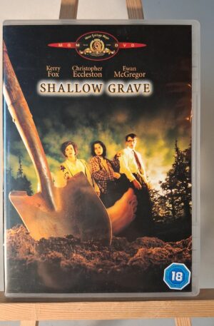 Shallow Grave - Kerry Fox, Christopher Eccleston, Ewan McGregor (Begagnad Dvd)