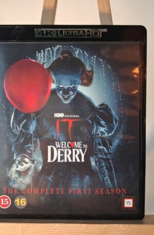 IT: Welcome to Derry Säsong 1 - Bill Skarsgård, Taylour Paige, Jovan Adepo (Begagnad 4K Ultra HD)