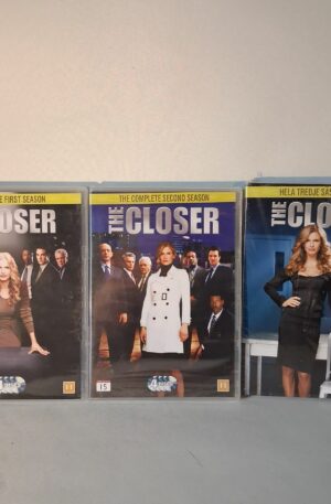The Closer Säsong 1-3 (Begagnad Dvd)