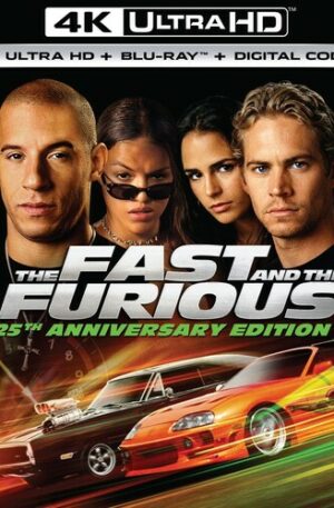 The Fast and the Furious (25th Anniversary Edition) (4K Ultra HD) (USA IMPORT)