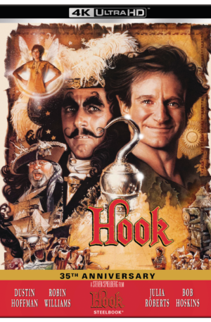 Hook - 35th Anniversary Limited Steelbook (4K Ultra HD)