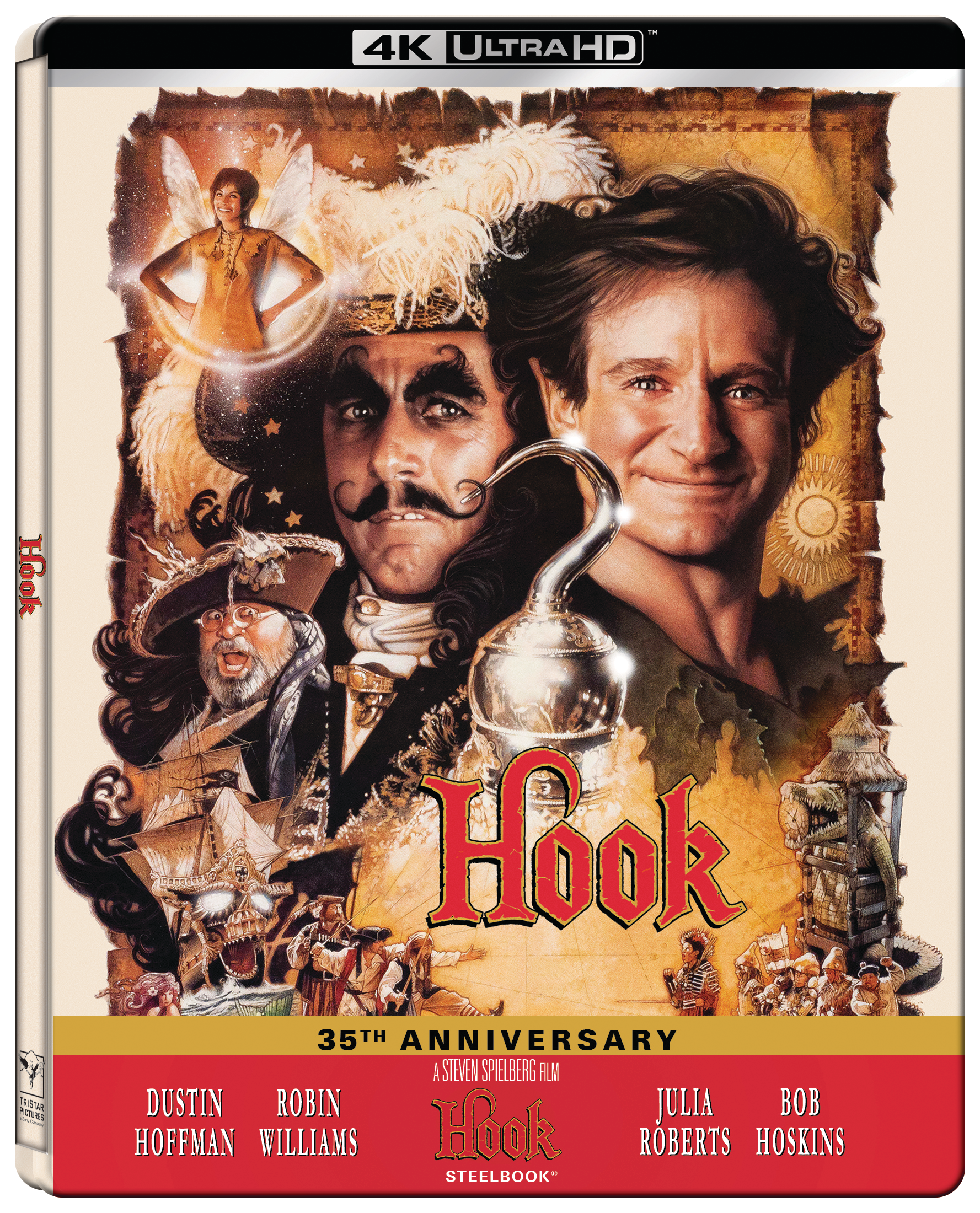 Hook - 35th Anniversary Limited Steelbook (4K Ultra HD)