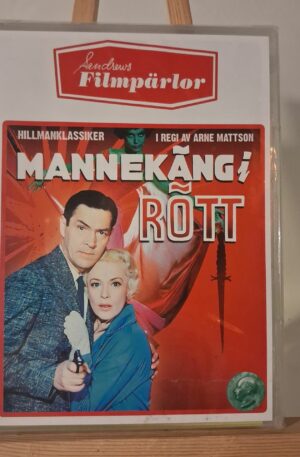 Mannekäng i Rött (INPLASTAD) (Begagnad Dvd)