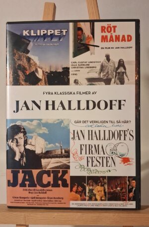 Fyra klassiska filmer av Jan Halldoff (Begagnad Dvd)