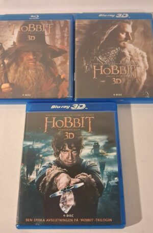 The Hobbit Trilogy (Begagnad 3D Blu-Ray)