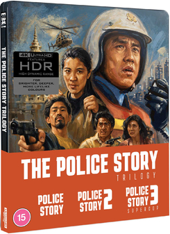 The Police Story Trilogy - Limited Edtion Steelbook (4K Ultra HD)