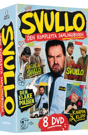 Den kompletta Svulloboxen! Angne & Svullo, Angne & Svullo Ed2, Den elake polisen, Knäppa Klipp (Dvd)