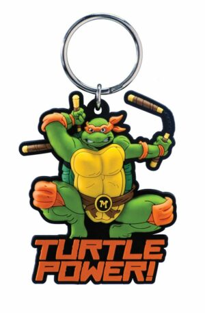 Teenage Mutant Ninja Turtles Michelangelo - PVC Nyckelring